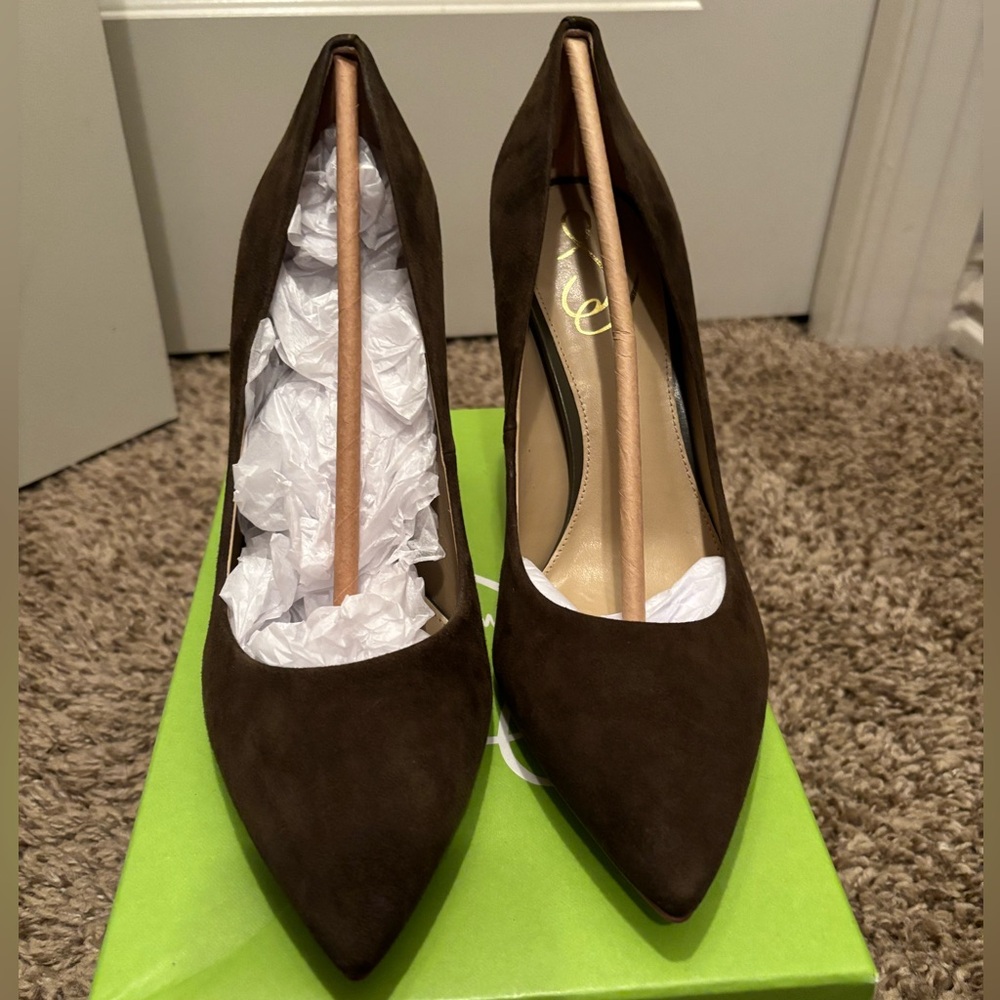 Green Sam Edelman heels